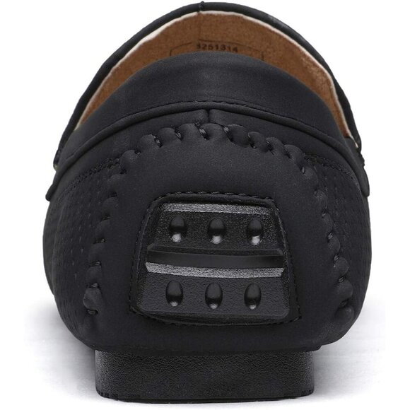 〽️Men\'s Black Bruno Marc  Penny Moccasins Comfortable Casual Dress Loafers